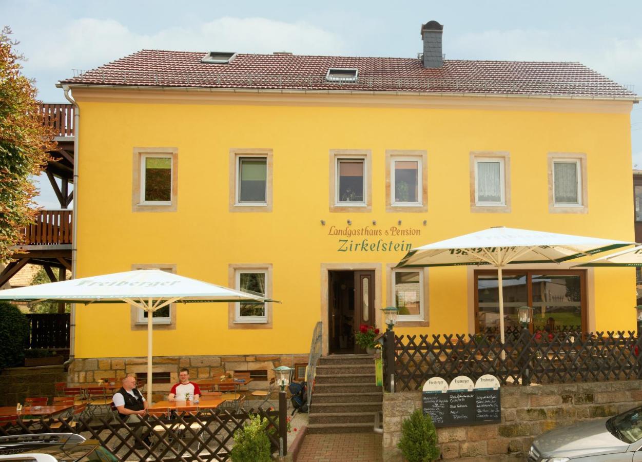 Gasthaus & Pension Zirkelstein Schona Экстерьер фото